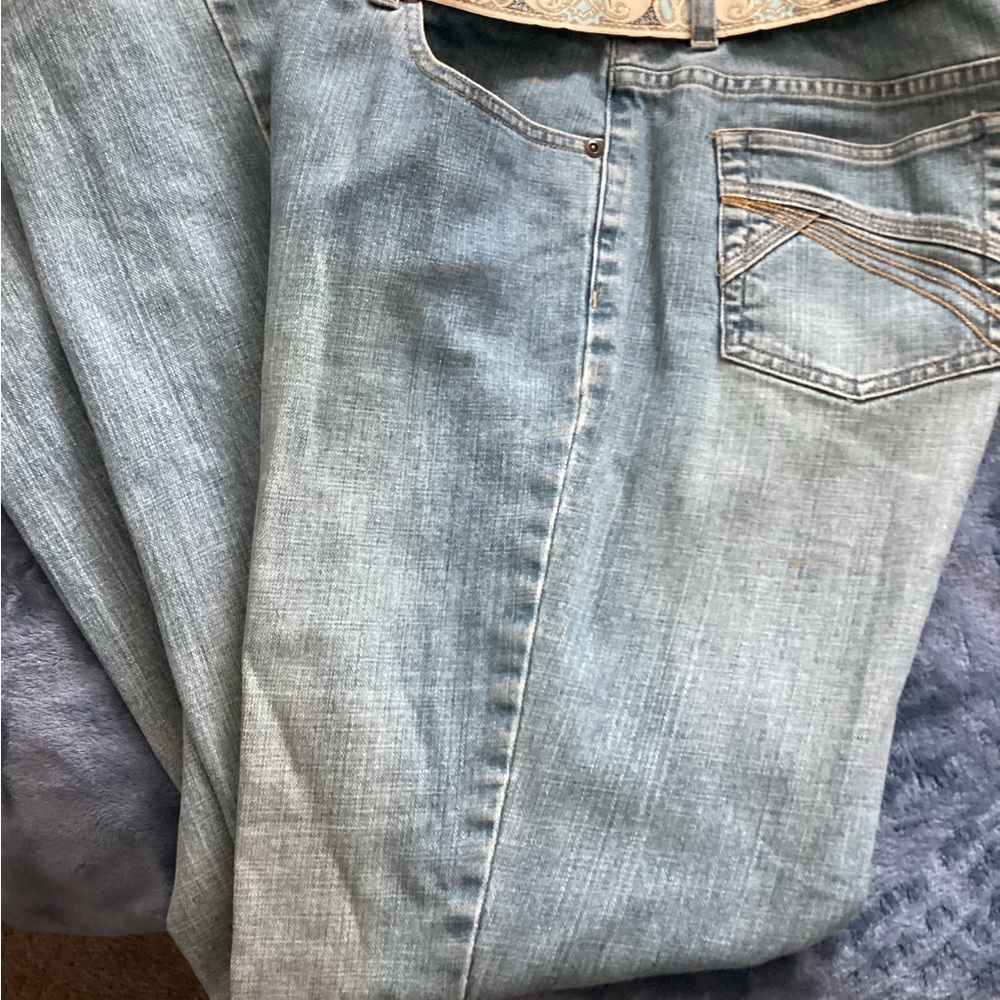 Light blue jeans